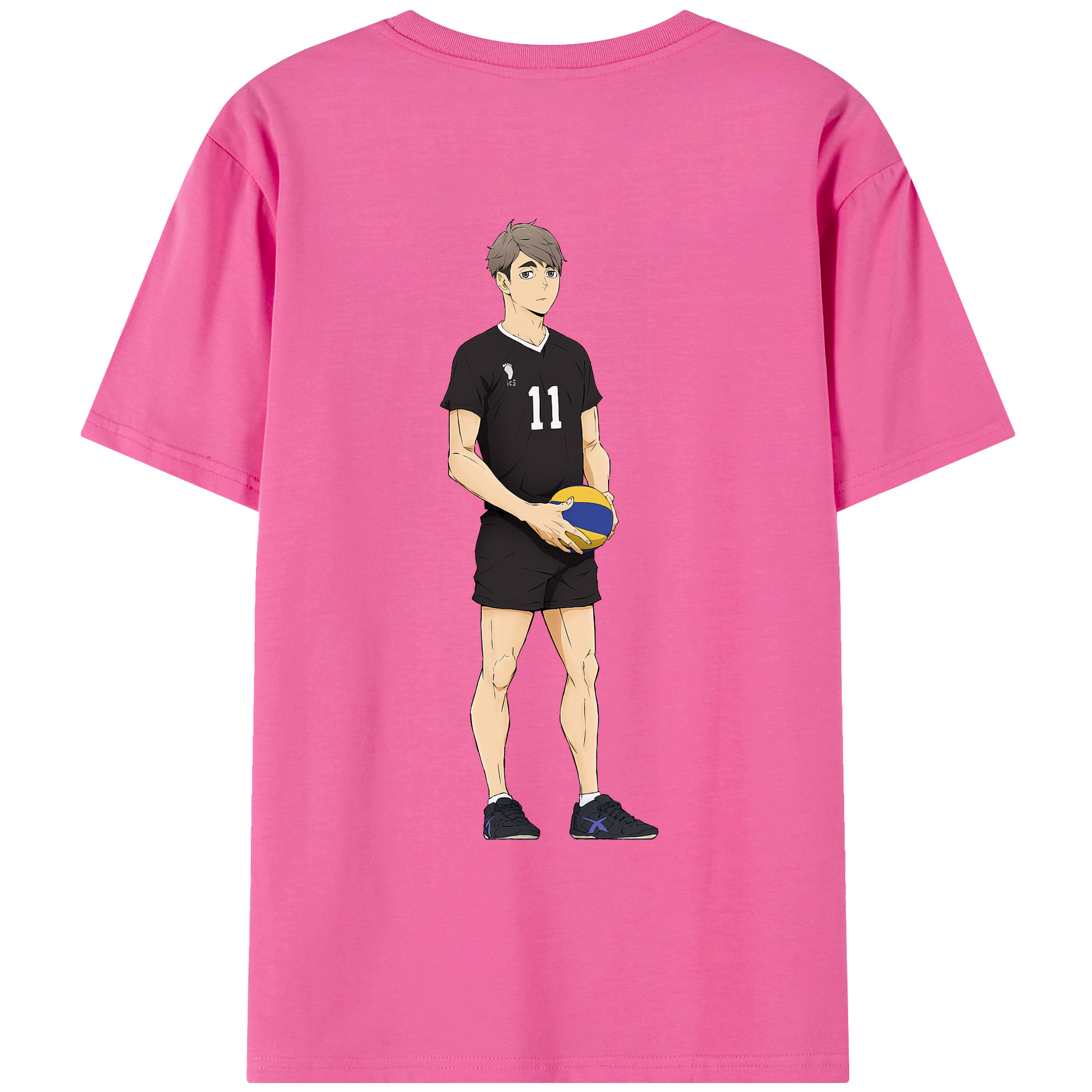 （画像用） ハイキュー!! Haikyu!! レディース半袖Tシャツ(バックプリント)